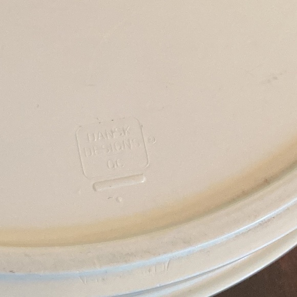 Dansk Designs Melamine Snack Tray MCM - Picture 3 of 3